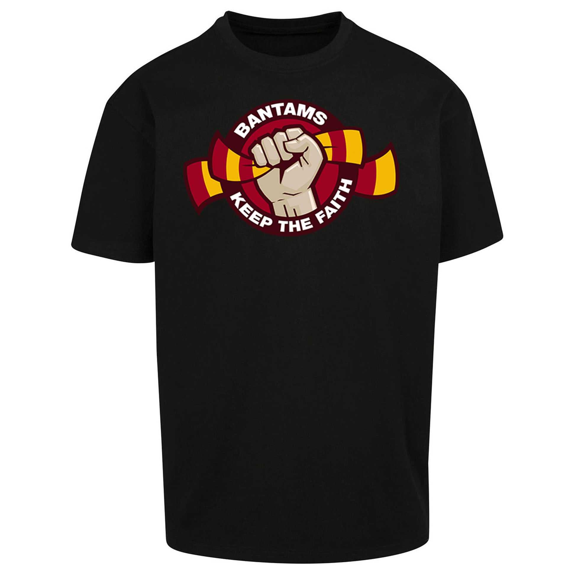 Bradford City Football Oversized T Shirt