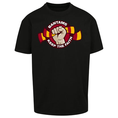 Bradford City Football Oversized T Shirt