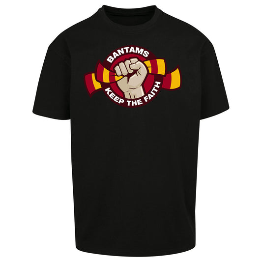 Bradford City Football Oversized T Shirt