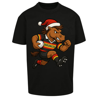 London Broncos Christmas Oversized T Shirt