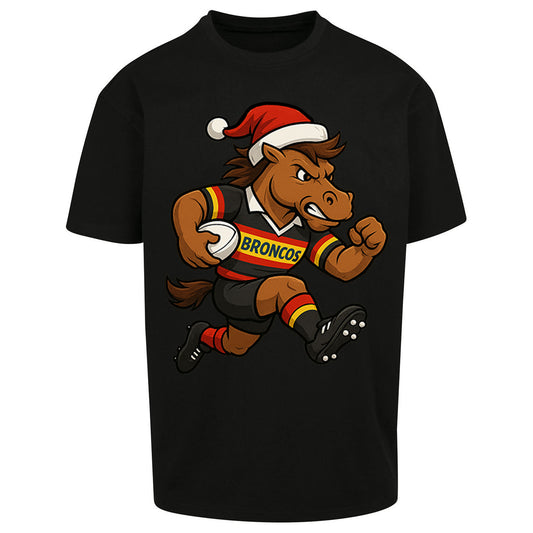 London Broncos Christmas Oversized T Shirt