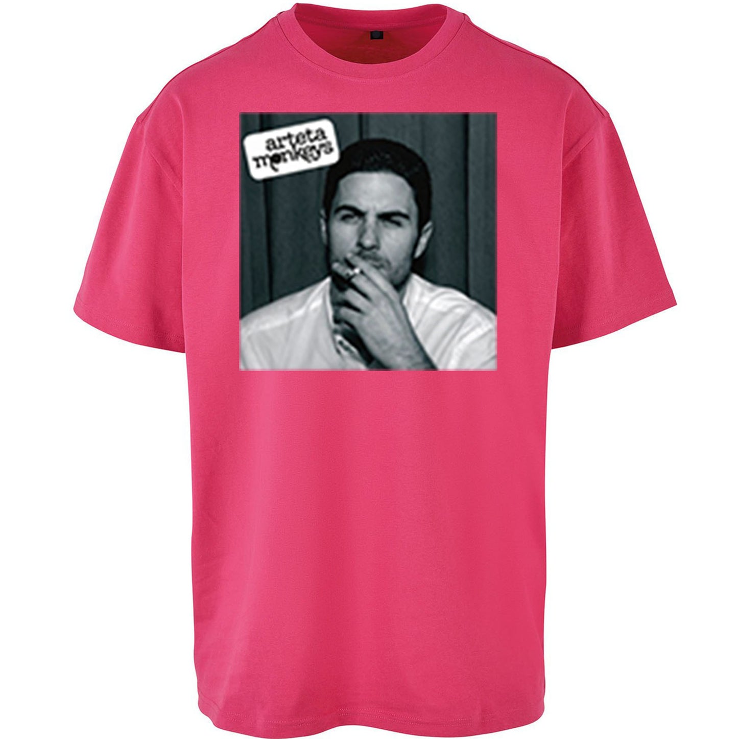 Mikel Arteta Arsenal Arctic Monkeys Oversized T Shirt