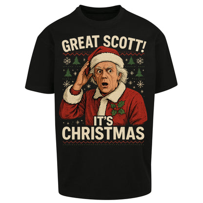 Back to the Future Doc Brown Oversized T Shirt 