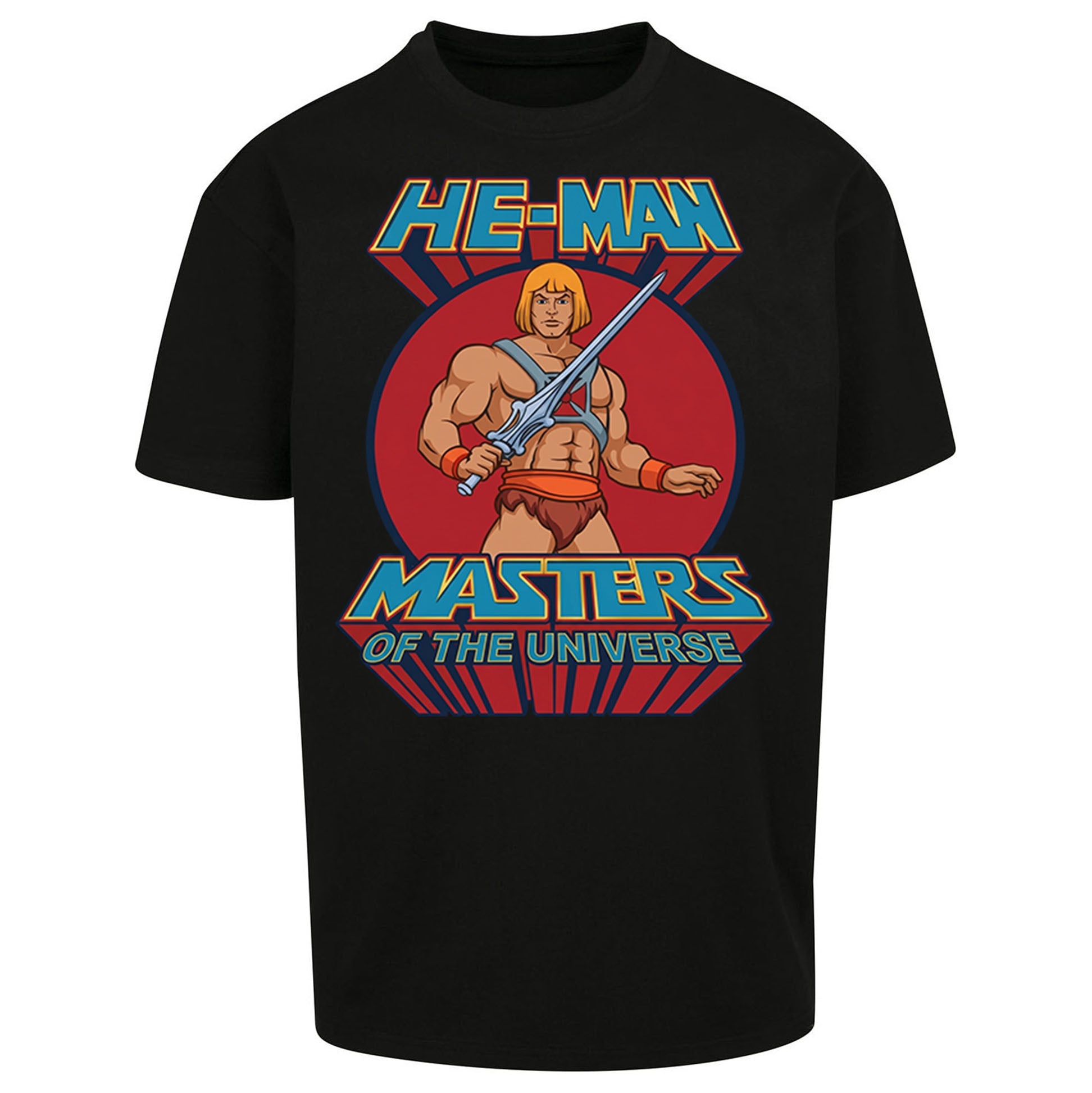 He-Man Anime Oversized T Shirt 