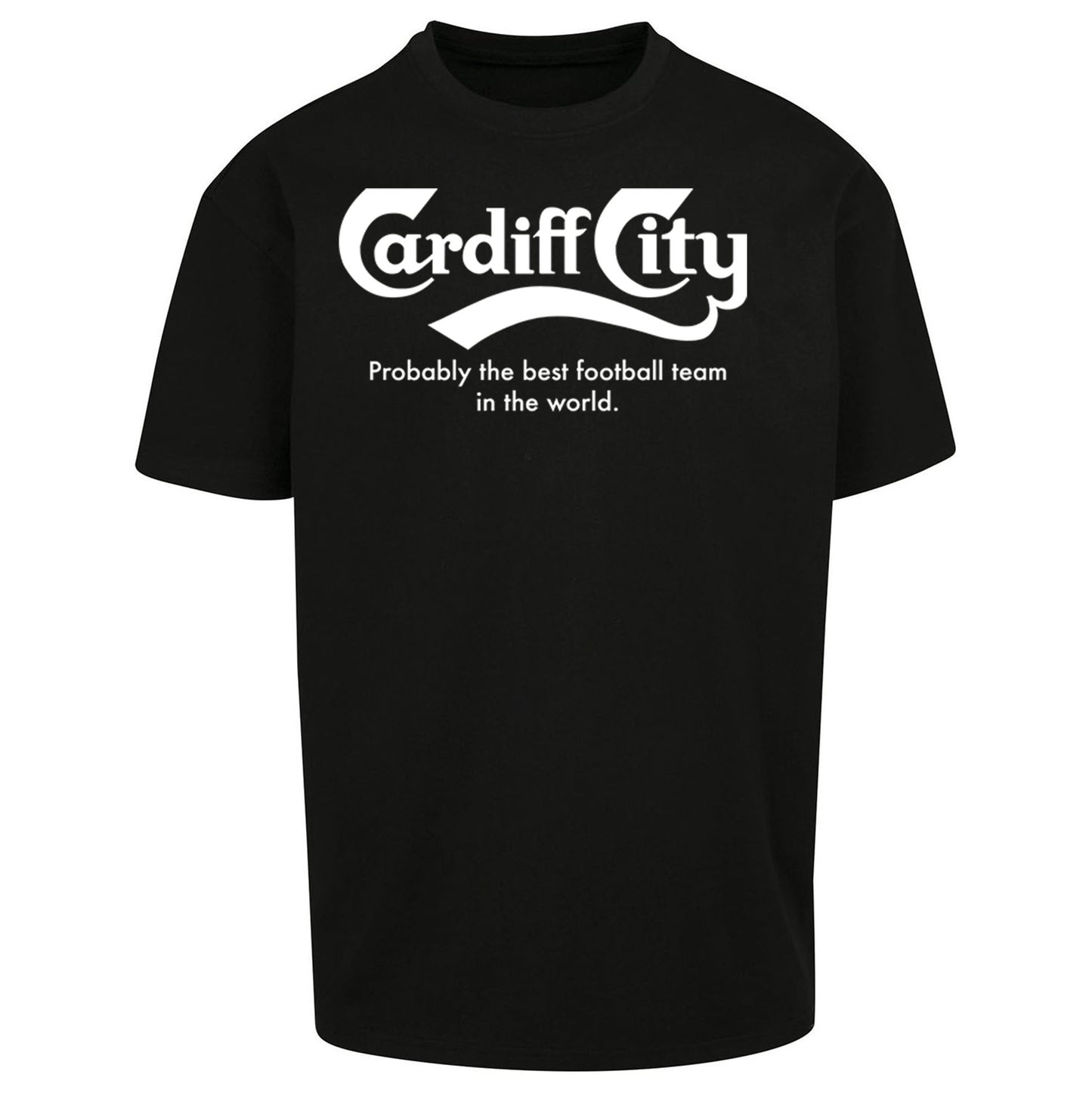Cardiff City FC Football Oversized T Shirt 