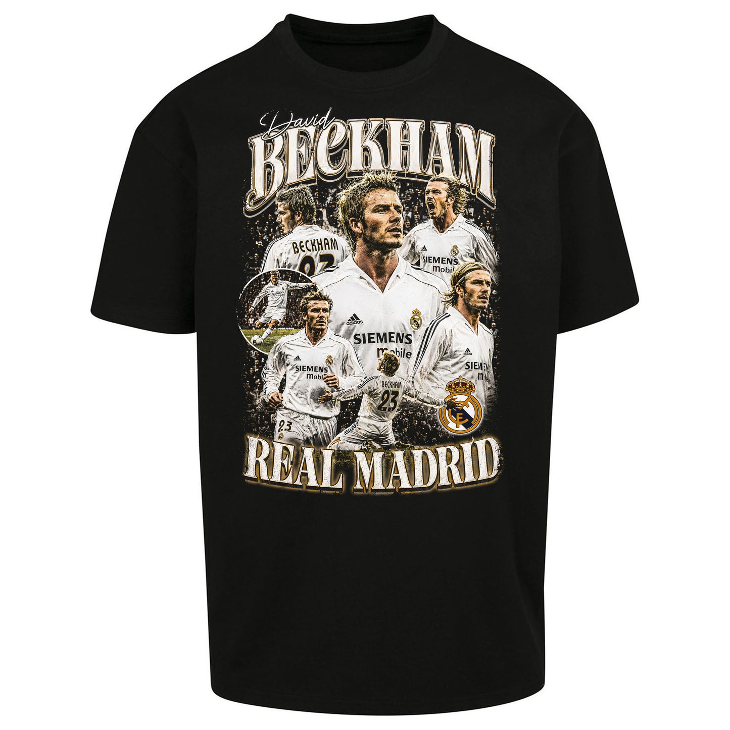 David Beckham Bootleg Oversized T Shirt