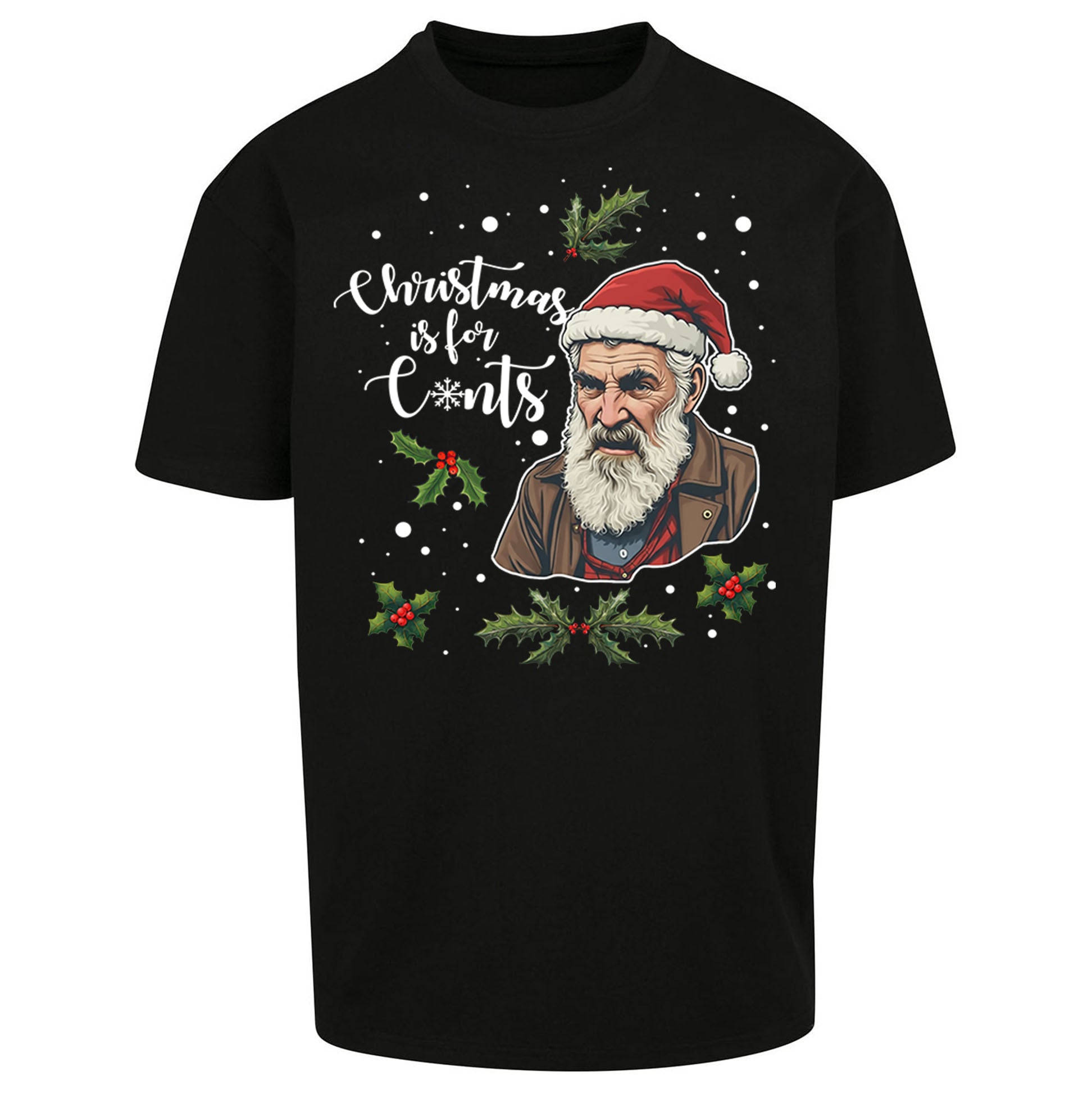 Jim Brassic Christmas Oversized T Shirt