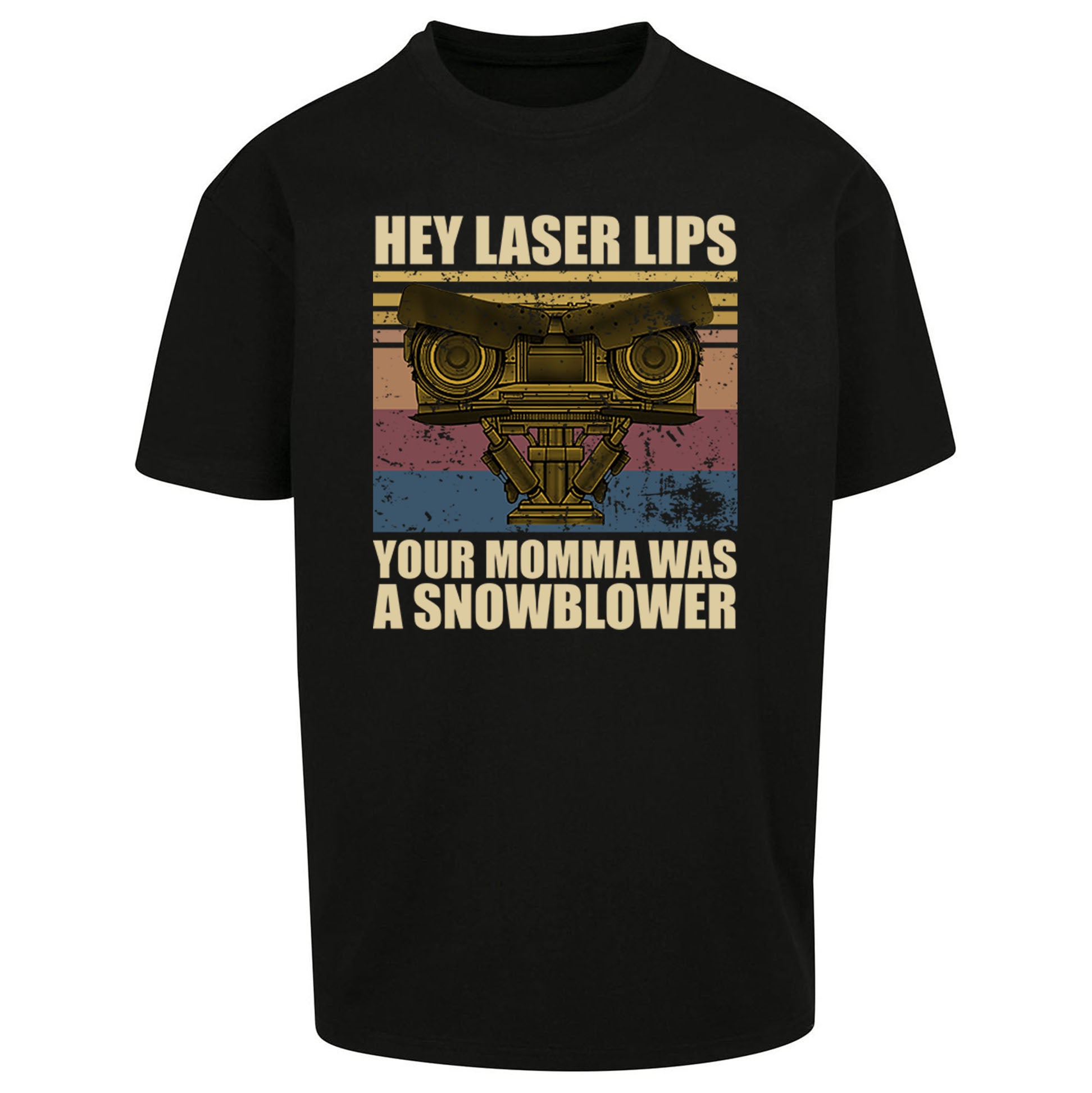 Hey Laser Lips Oversized T Shirt