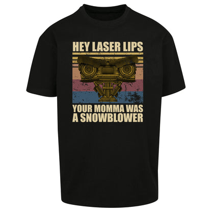 Hey Laser Lips Oversized T Shirt