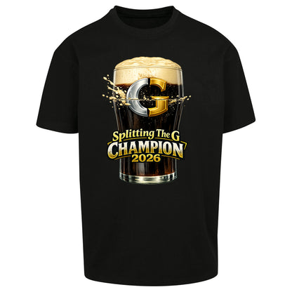 Splitting The G Champion - Oversized T Shirt