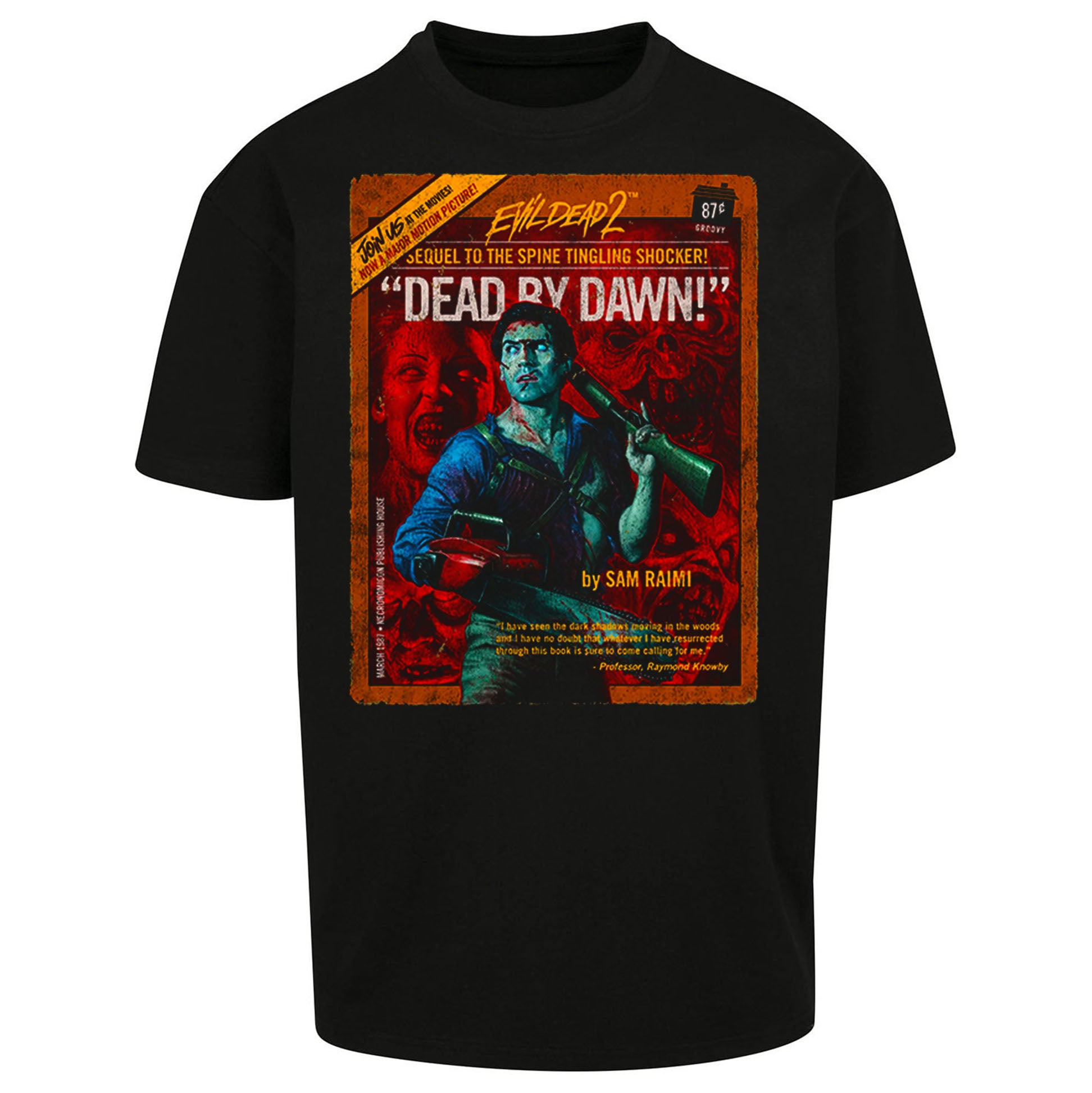 Evil Dead 2 Dead By Dawn Oversized T Shirt 