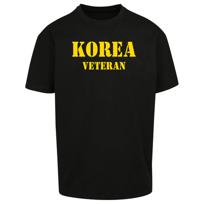 Korea Veteran Oversized T Shirt