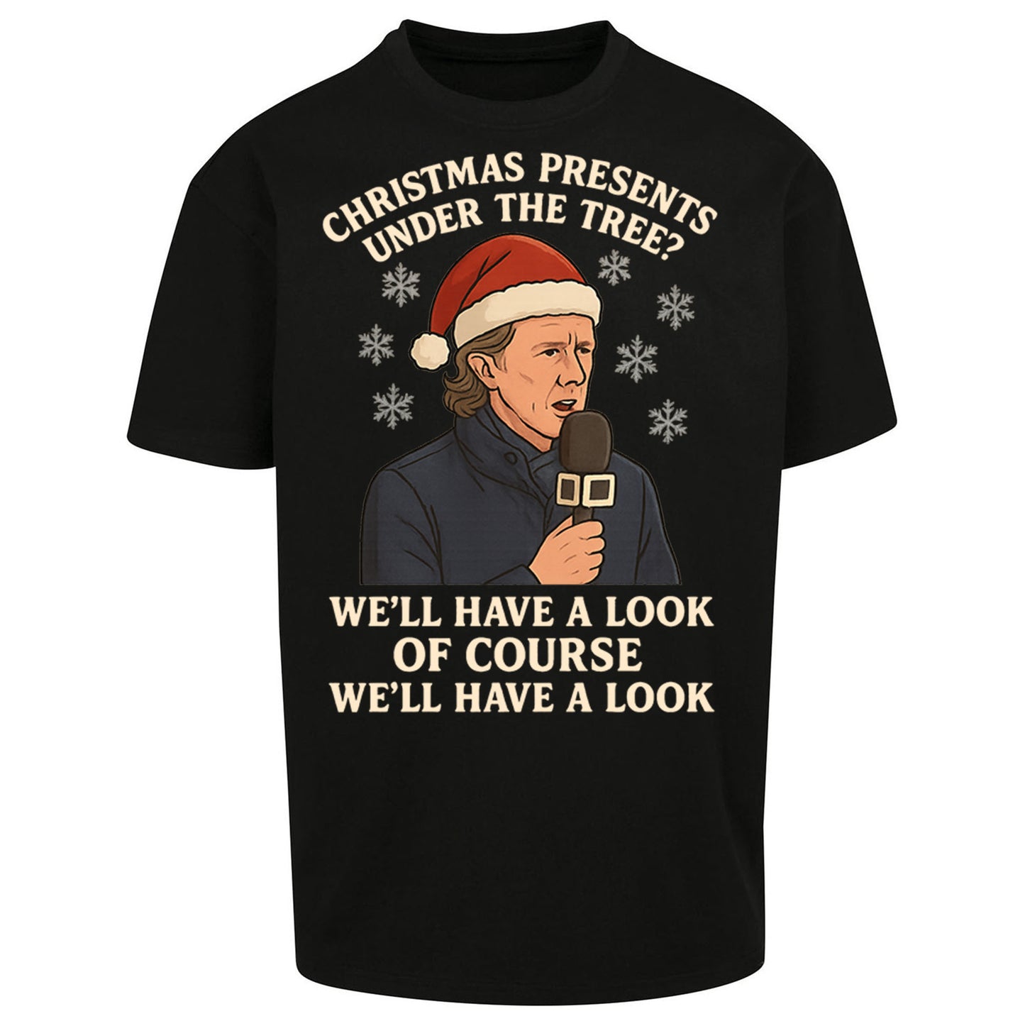 Steve McManaman Christmas Oversized T Shirt