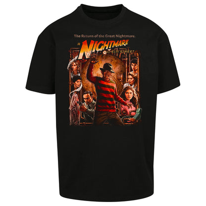 1 2 Freddy's Coming For You Oversized T Shirt 