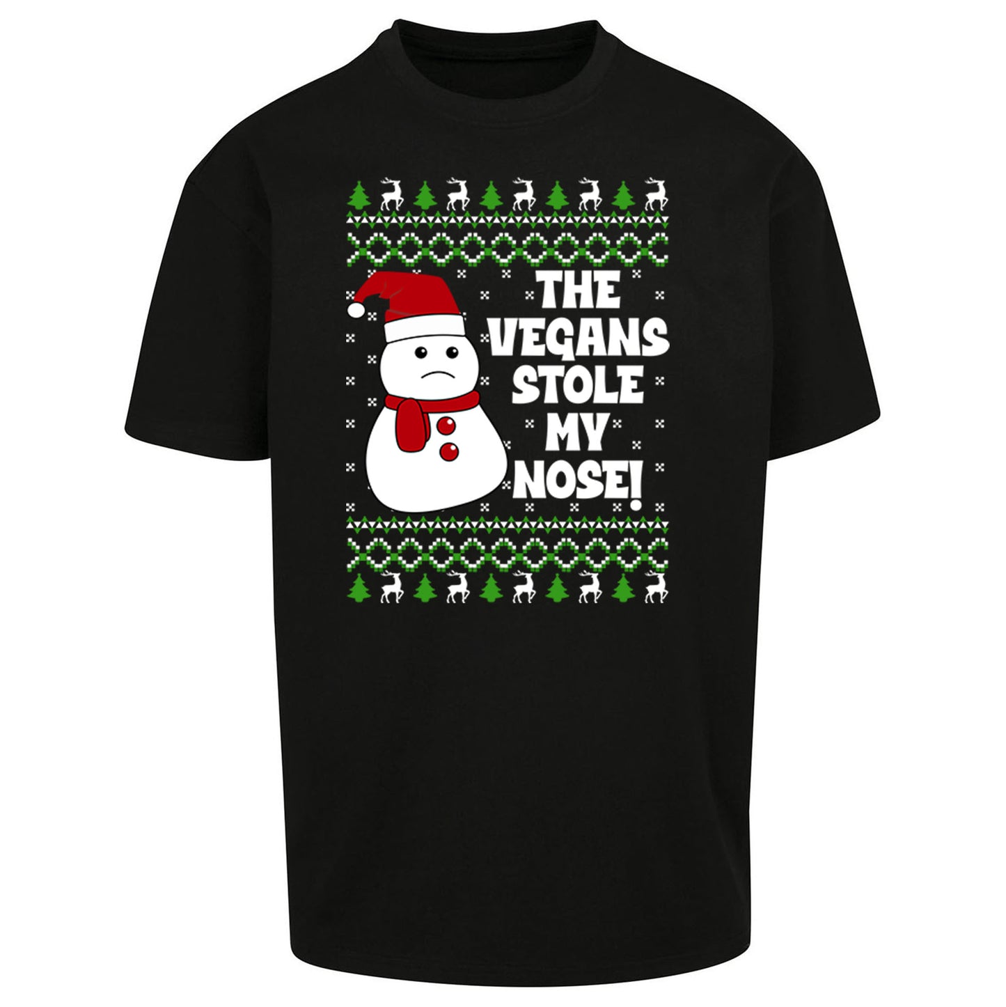Vegeterian Oversized T Shirt