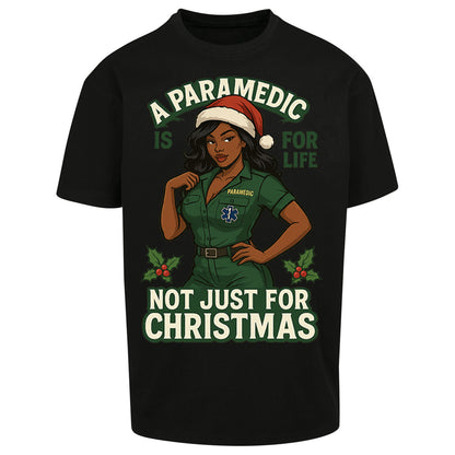 Paramedic Xmas Oversized T Shirt