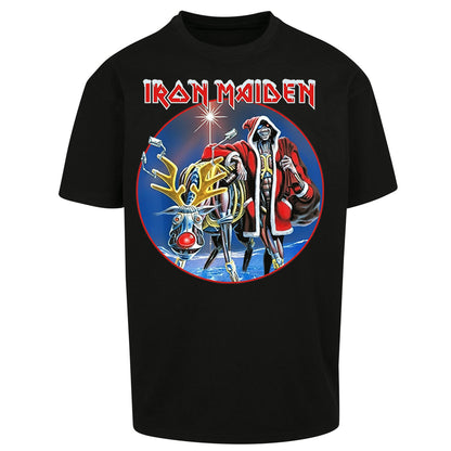 Iron Maiden Christmas Oversized T Shirt