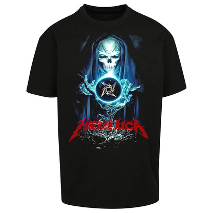 Metallica Skellington Sorcerer Oversized T Shirt