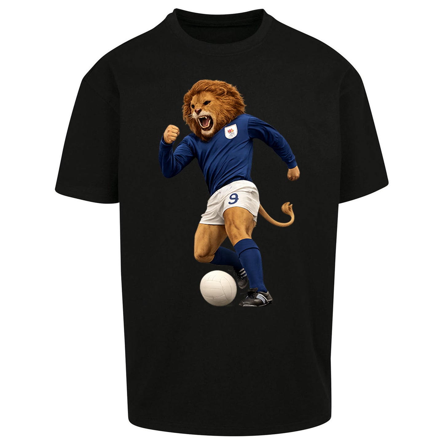 Retro Millwall FC Oversized T Shirt
