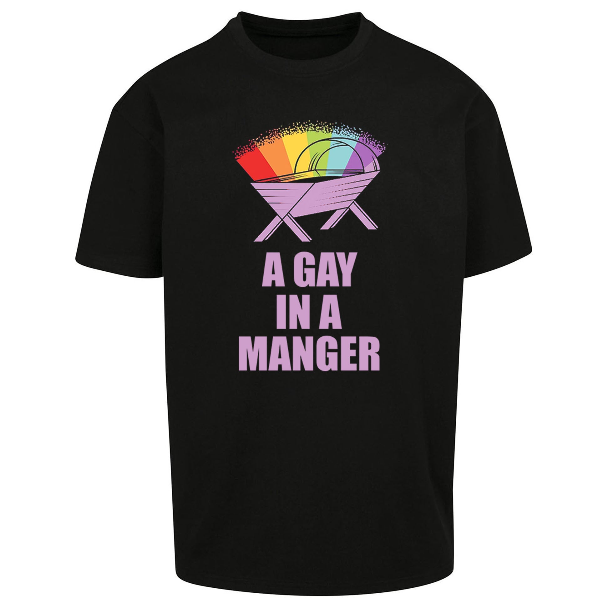 Gay Christmas Oversized T Shirt