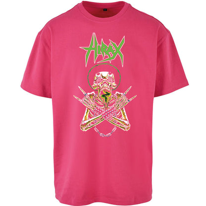 Hirax Rock Band Oversized T Shirt 