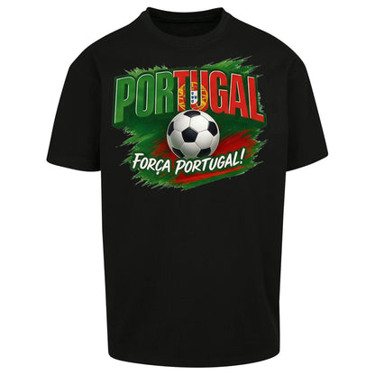 Portugal Retro World Cup Oversized T Shirt
