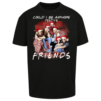 Friends Christmas Oversized T Shirt