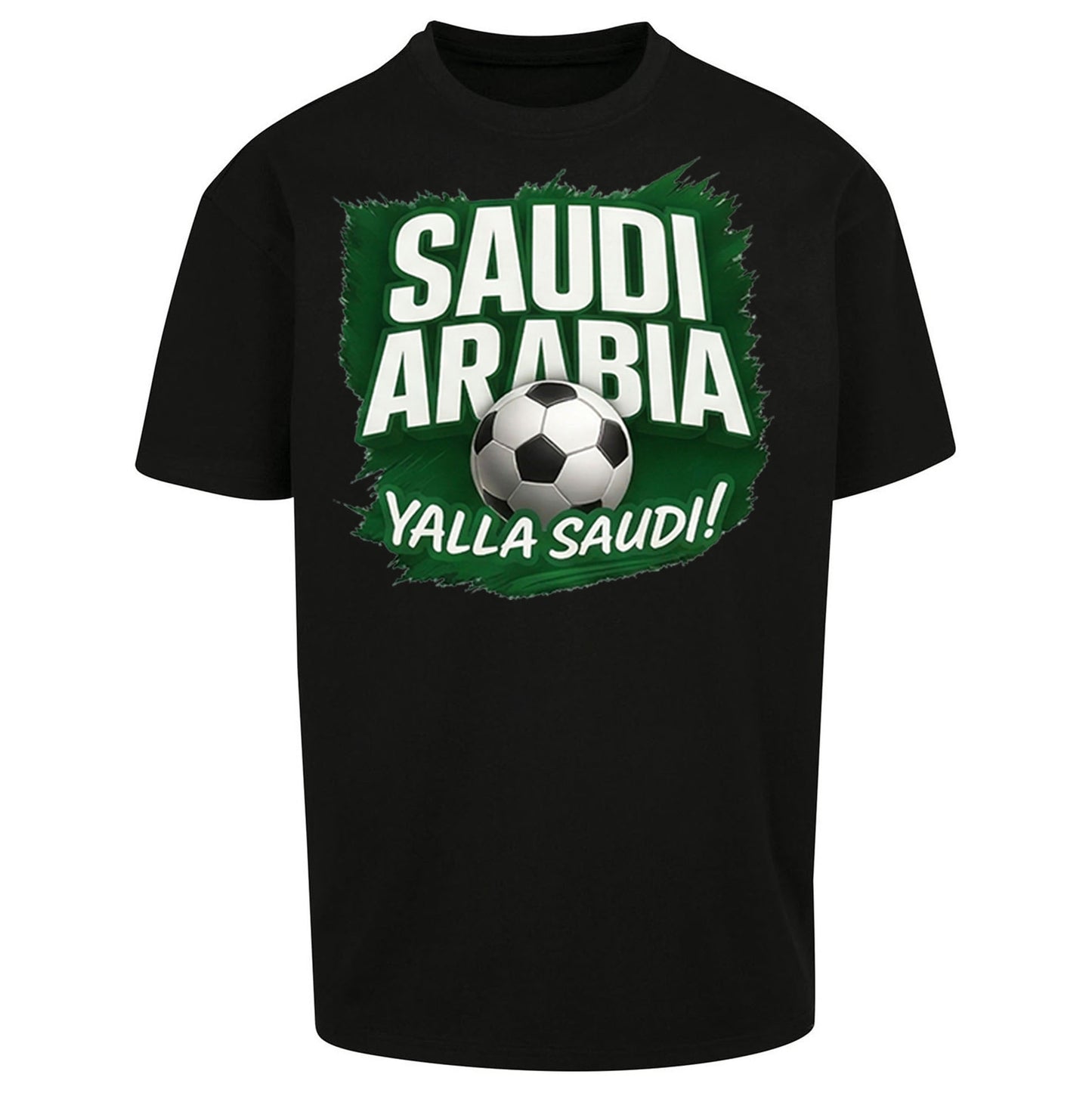 Saudi Arabia Retro World Cup Oversized T Shirt
