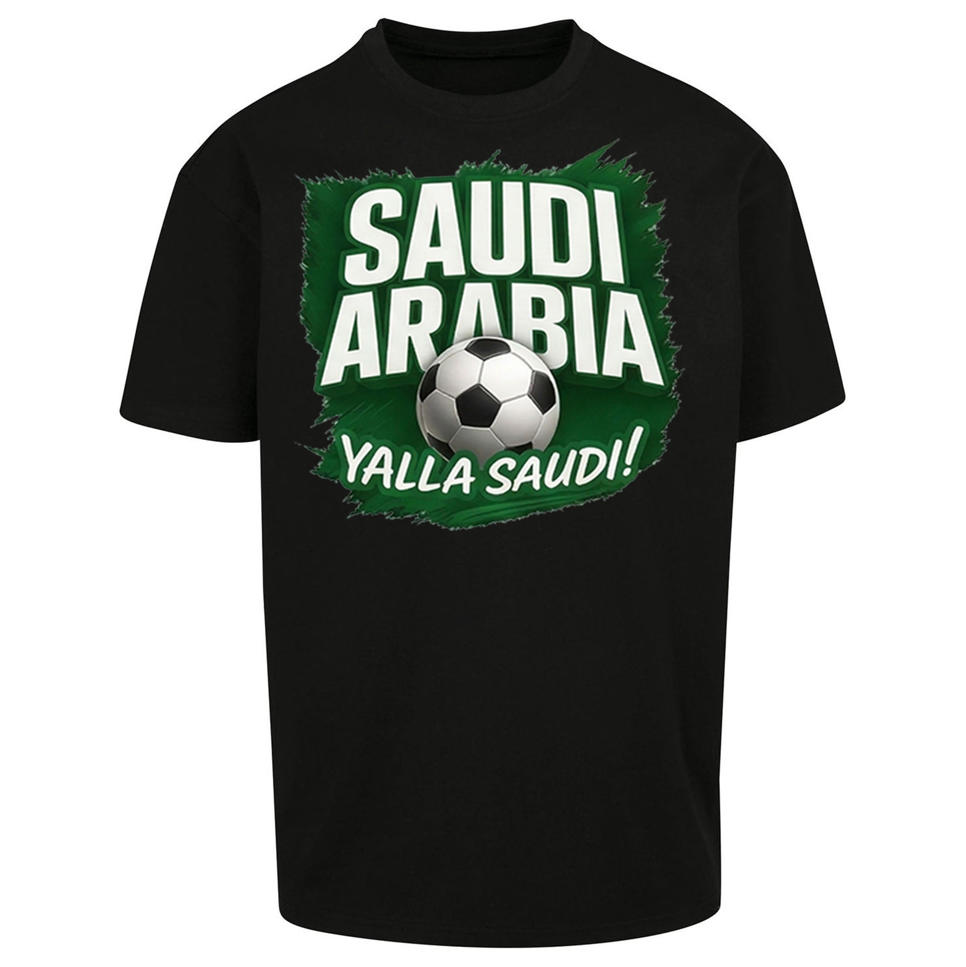 Saudi Arabia Retro World Cup Oversized T Shirt