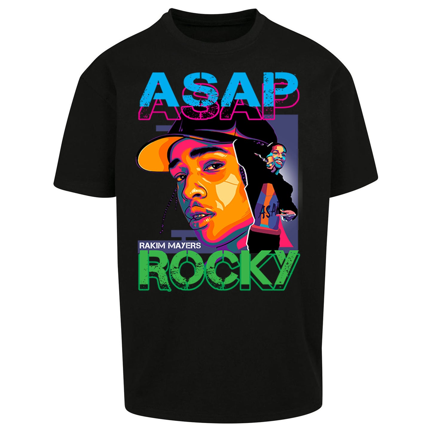 ASAP Rocky Rakim Mayers Oversized T Shirt