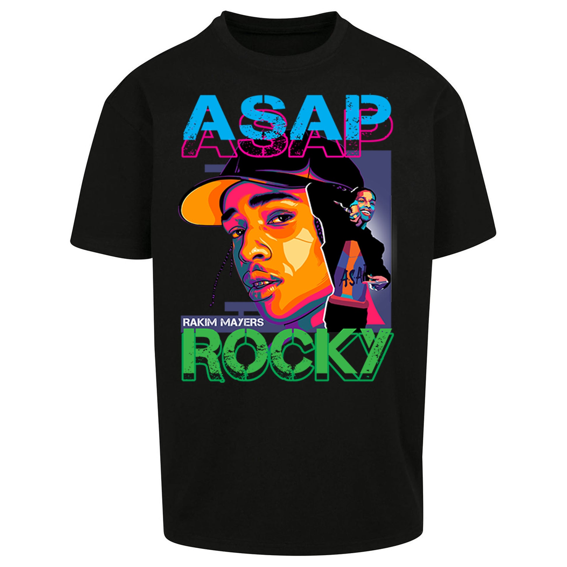 ASAP Rocky Rakim Mayers Oversized T Shirt