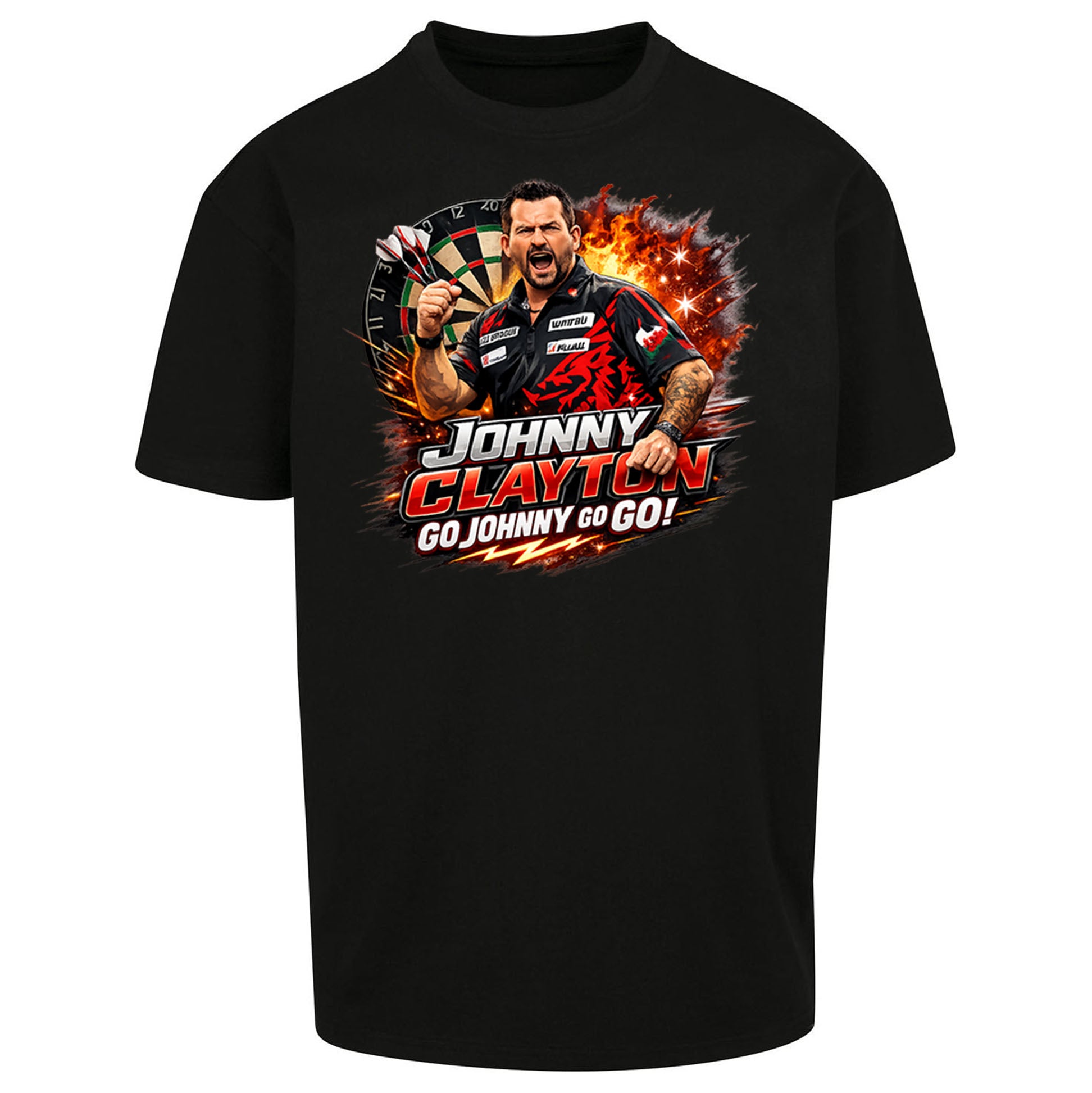 Johnny Clayton Wales Oversized T Shirt
