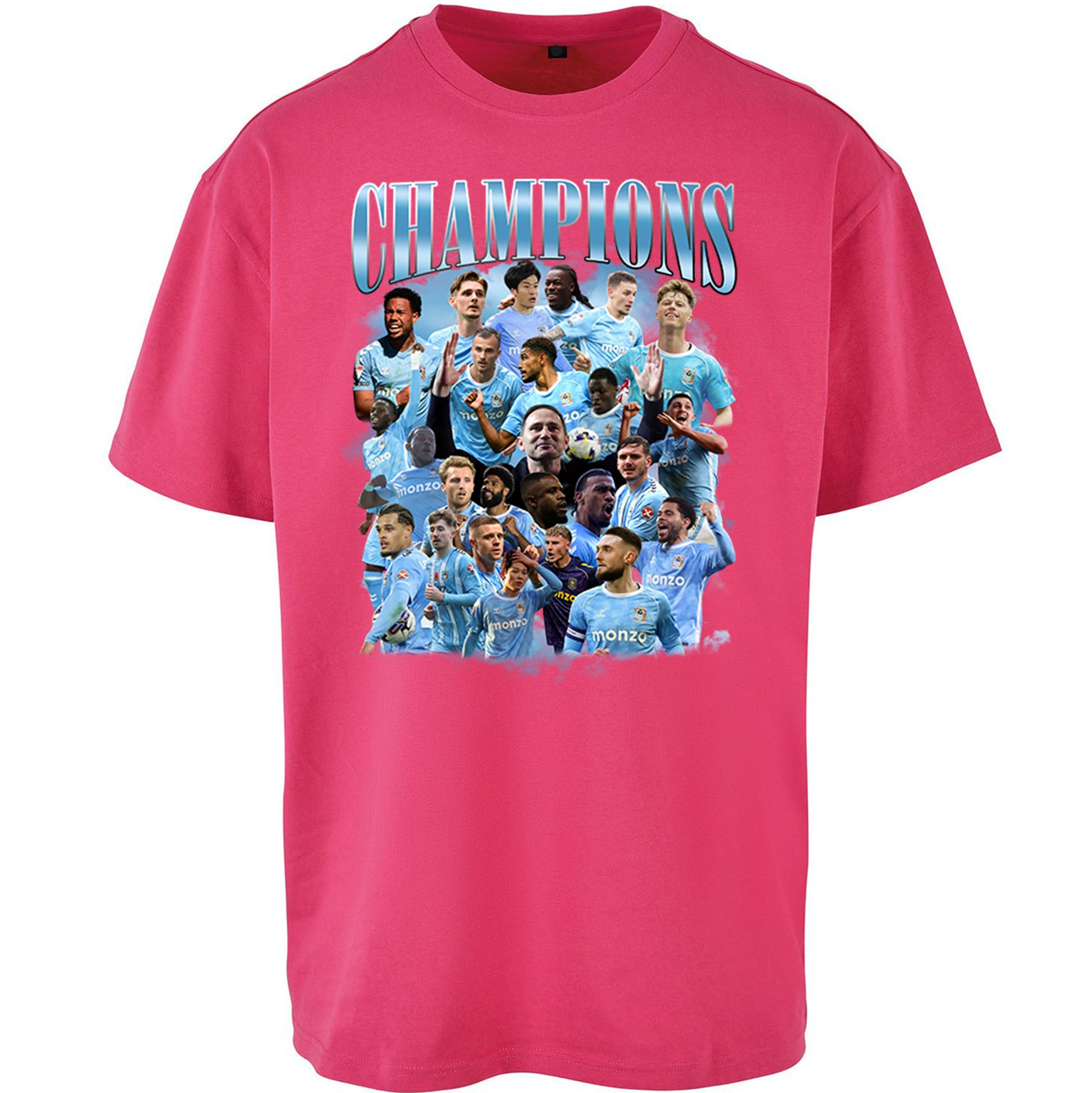 Coventry City Football Oversized T Shirt