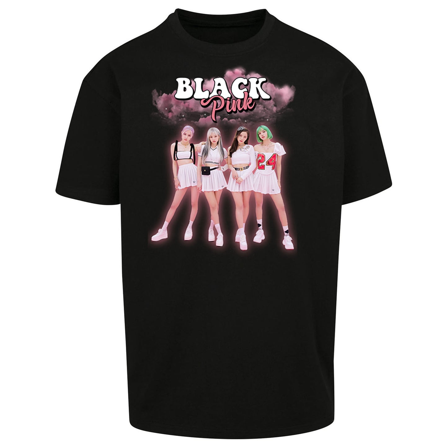Blackpink K Pop Idol Band Oversized T Shirt