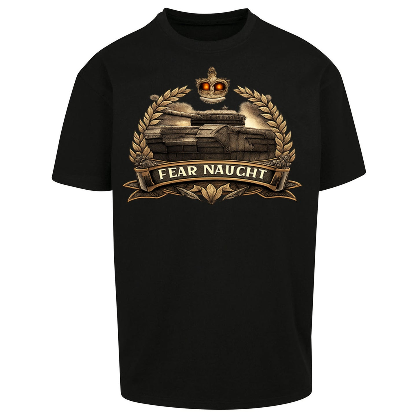 Fear Naught Royal Tank Regiment Oversized T Shirt
