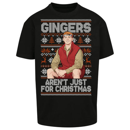 Angry Ginge Xmas Oversized T Shirt