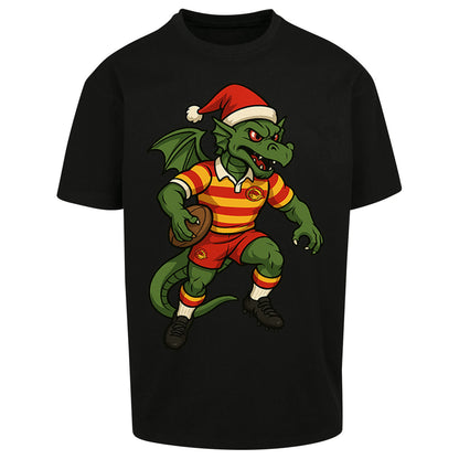 Catalans Dragons Christmas Oversized T Shirt