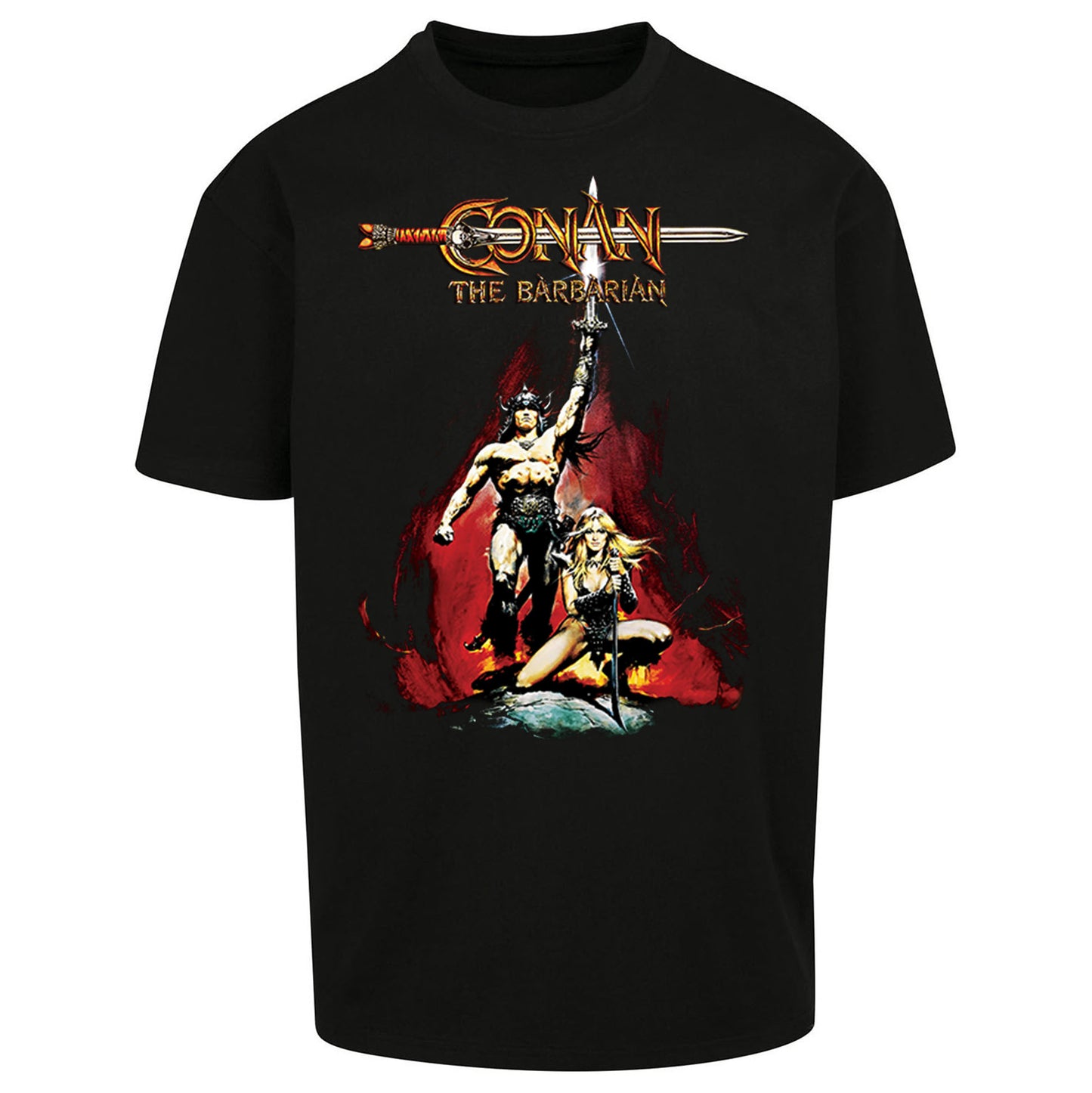 Conan The Barbarian Oversized T Shirt 
