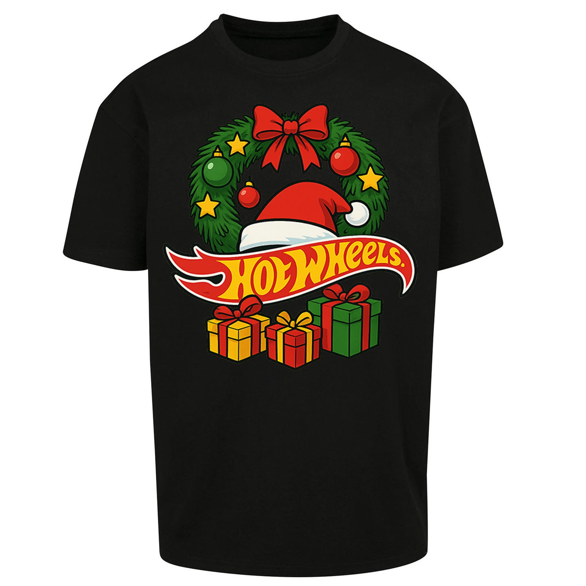 Hotwheels Christmas Oversized T Shirt