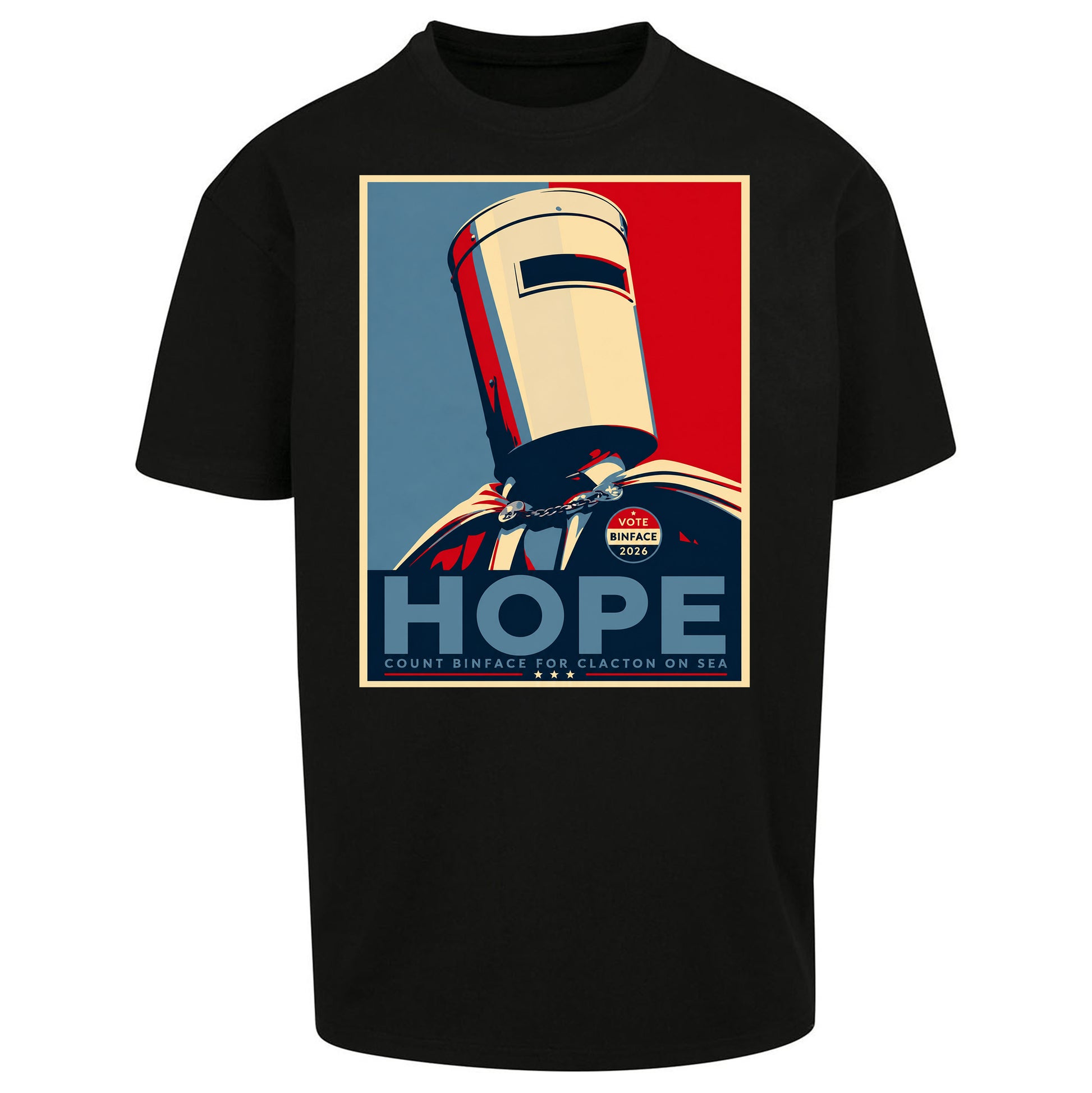 Count Binface Oversized T Shirt