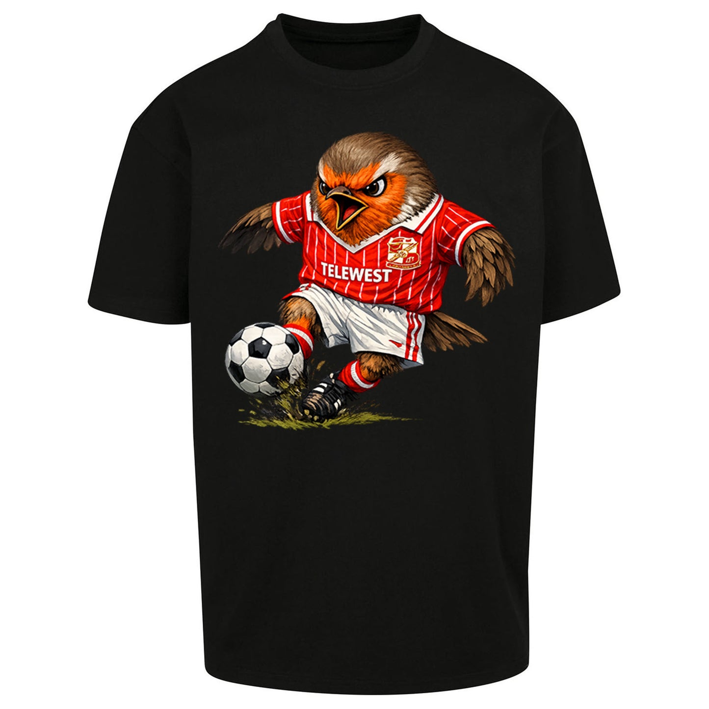 Classic Swindon Town Football Oversized T Shirt