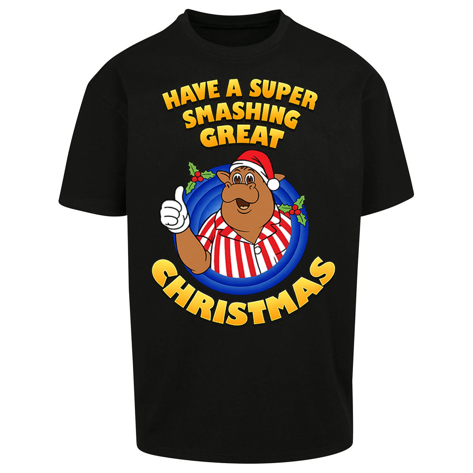 Bullseye Christmas Oversized T Shirt
