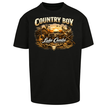 Luke Combs Country Music Oversized T Shirt