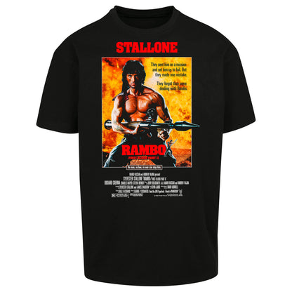 Rambo Movies Oversized T Shirt