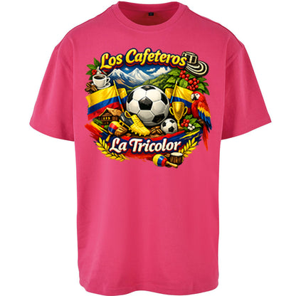 Colombia Football Oversized T Shirt