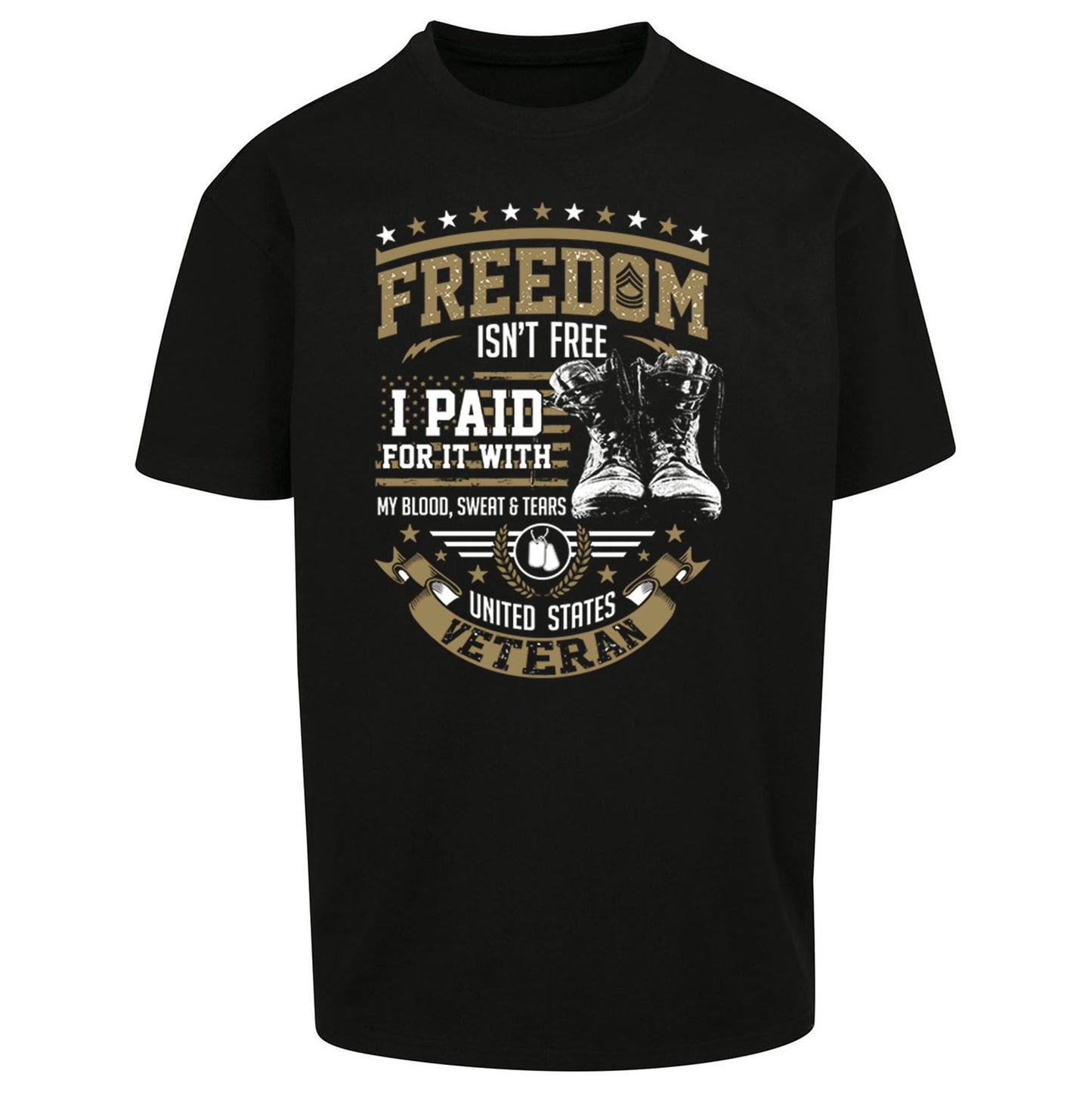 Usa Army Oversized T Shirt