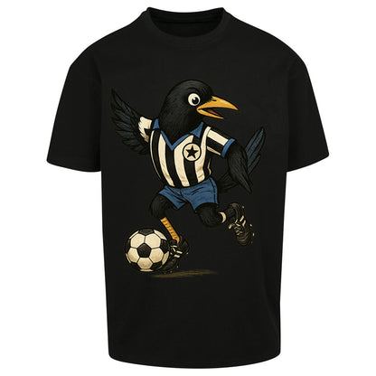 Retro Newcastle United Football Oversized T Shirt 