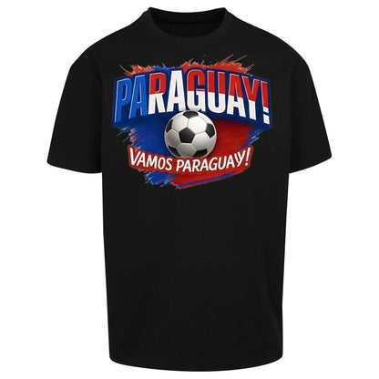 Paraguay Retro World Cup Oversized T Shirt 