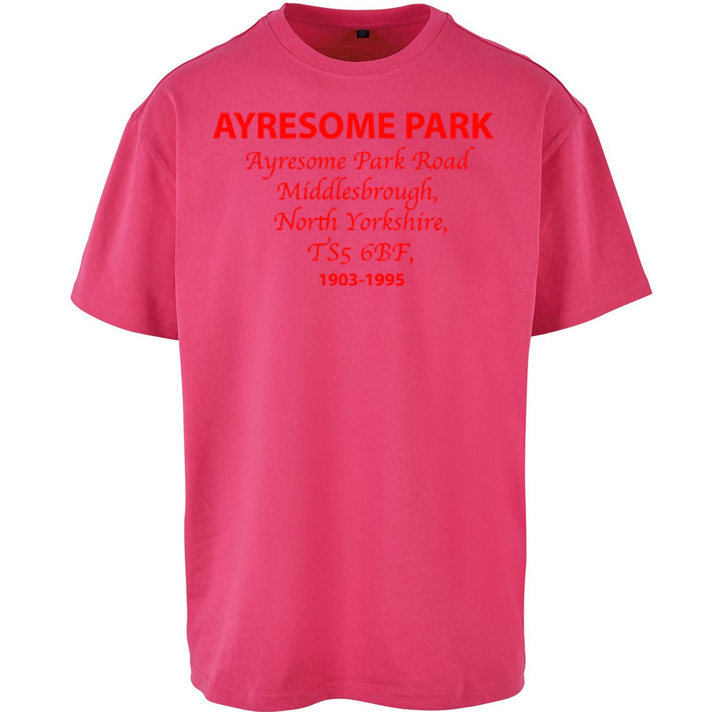 Middlesbrough Ayresome Park Oversized T Shirt