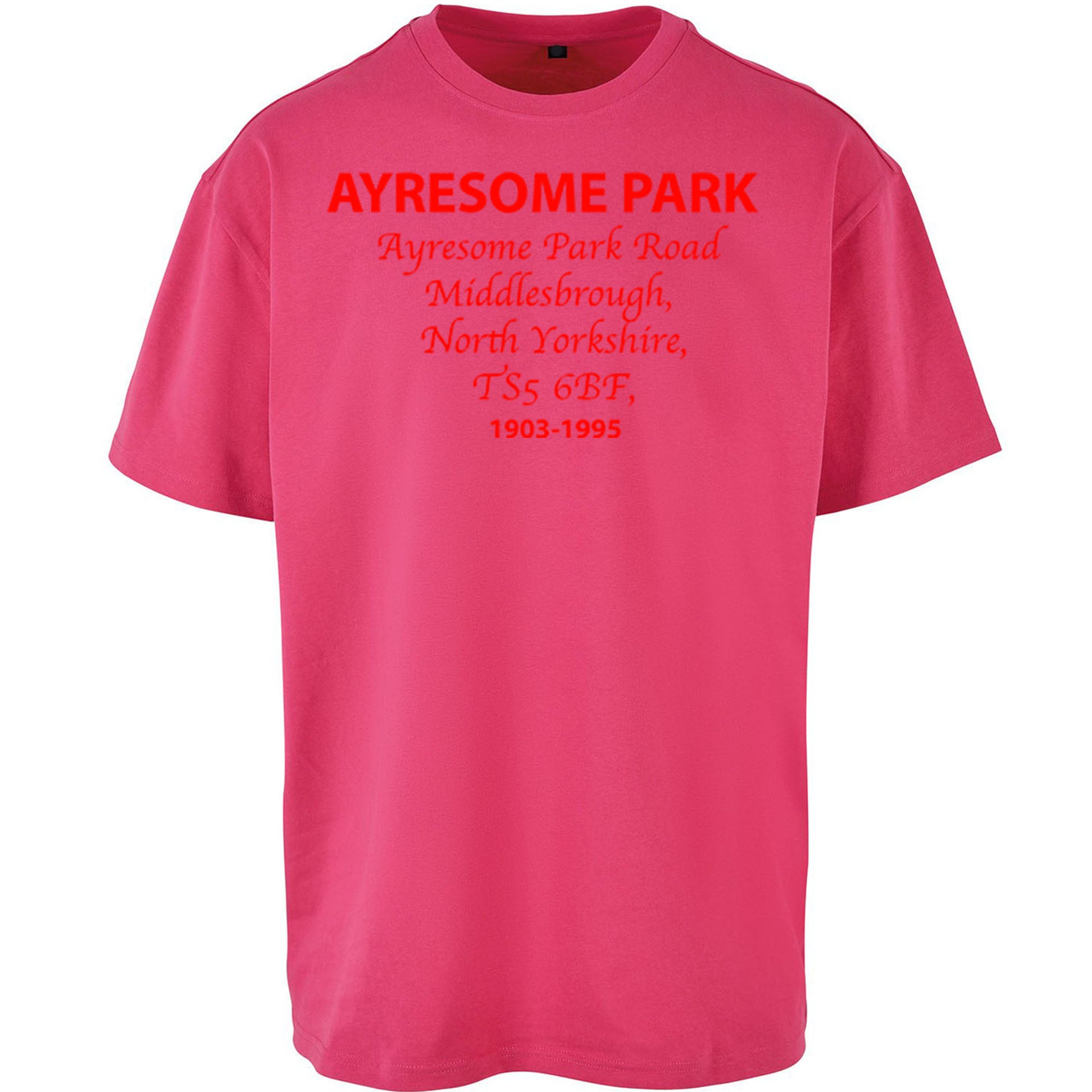 Middlesbrough Ayresome Park Oversized T Shirt